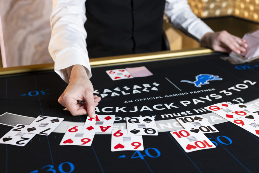 Caesars Palace Reviews Blackjack Table