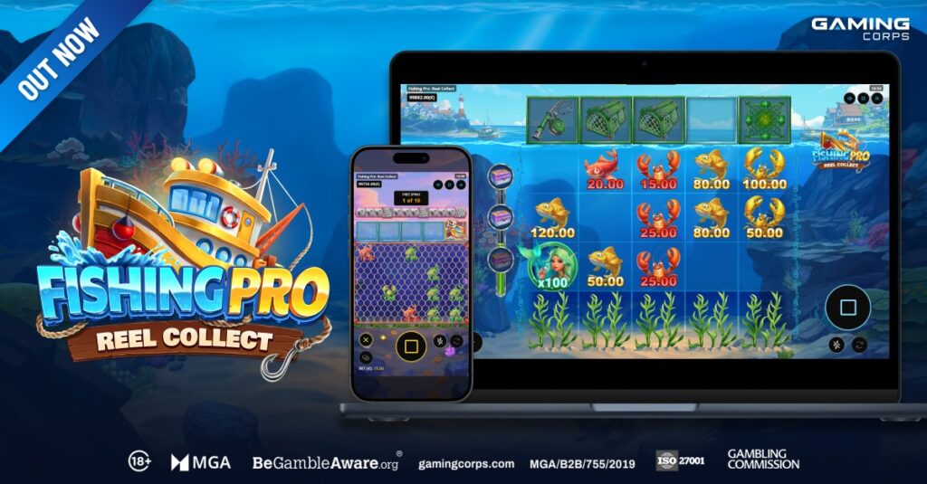 Fishing Pro Reel New Slots Promo Poster