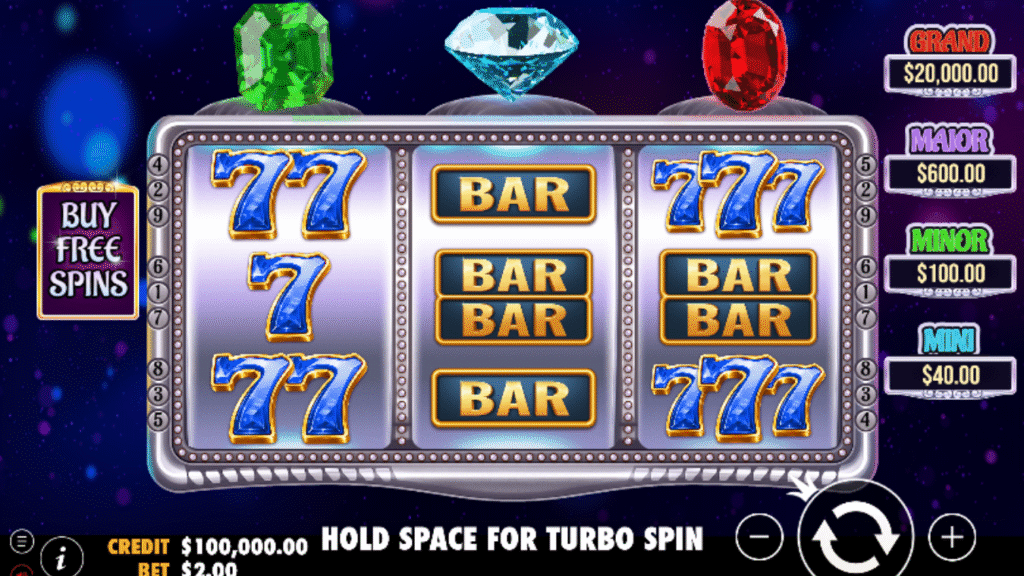 Pragmatic Play Gem Trio's New Slots Gameplay