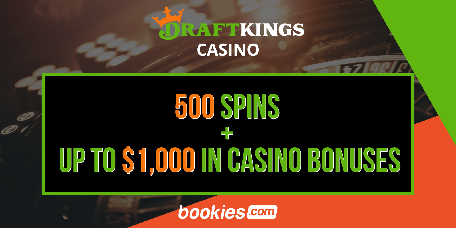 DraftKings Casino Promo: Claim 500 Spins + Up to $1,000 in Casino Bonuses (Nov. 4)