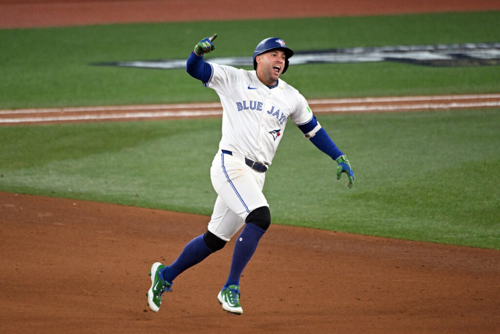 Toronto Blue Jays right fielder George Springer (4). Dan Hamilton-Imagn Images