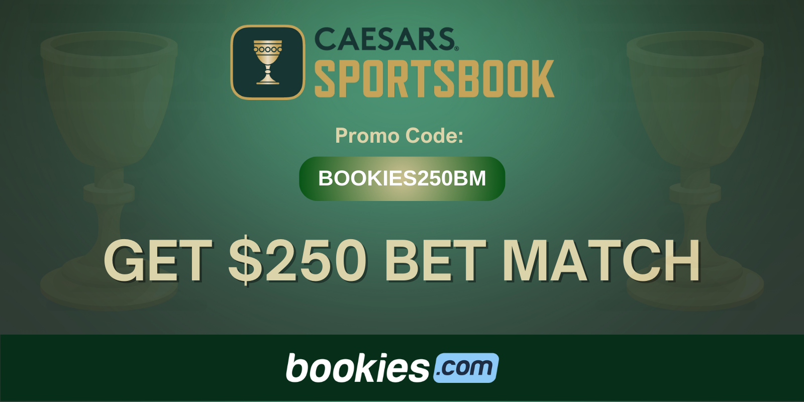 Caesars Sportsbook Promo Code BOOKIES250BM: Get $250 Bet Match for the Mavericks vs. Rockets