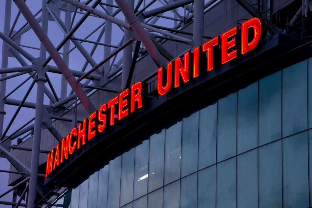 Manchester United football stadium, Old Trafford, Greater Manchester, England