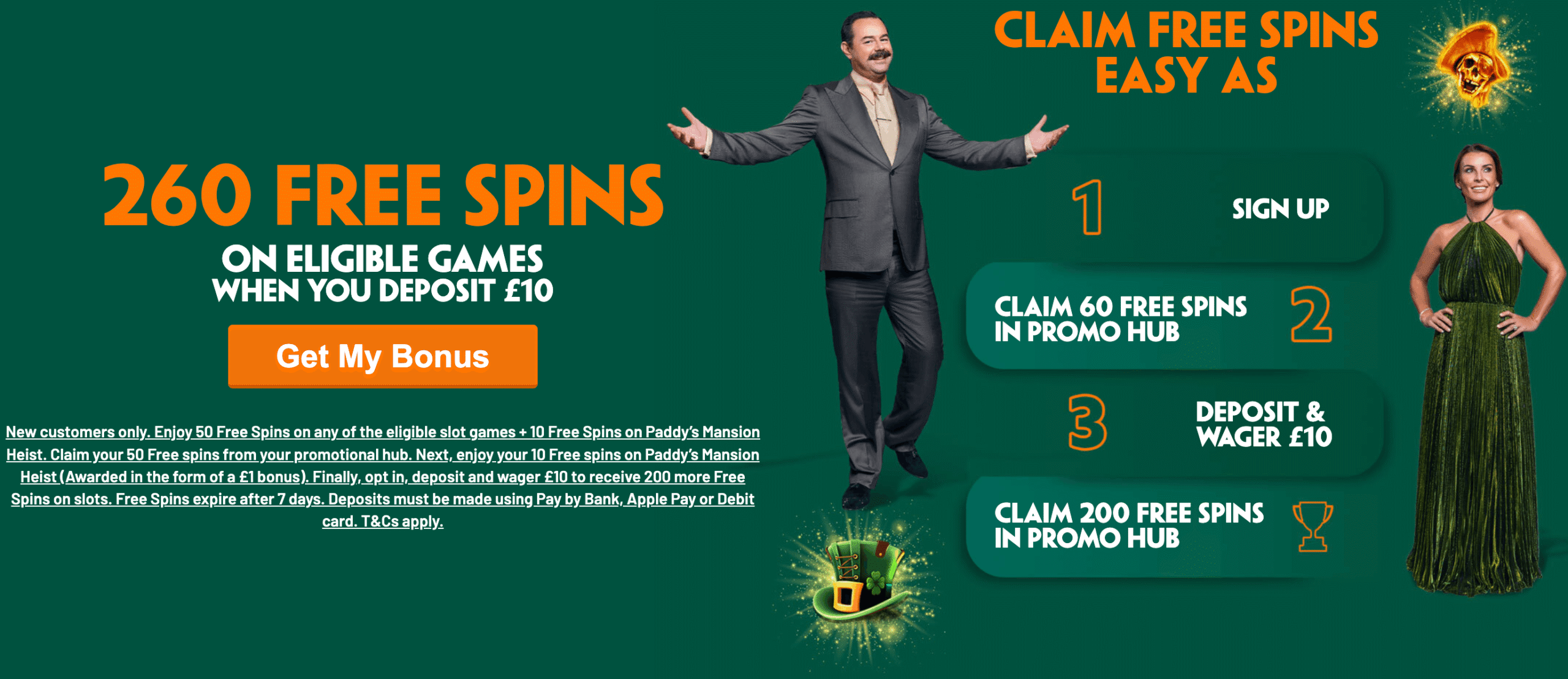 Paddy Power Casino No Deposit Free Spins {{