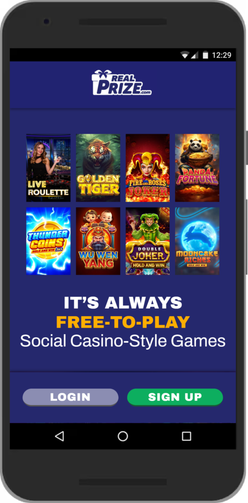 RealPrize Social Casinos Mobile