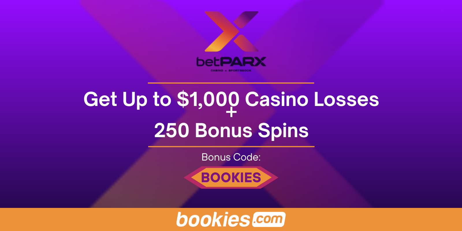 BetParx Casino Michigan Promo Code BOOKIES: Get Up to $1,000 Casino Losses + 250 Bonus Spins (May 8)