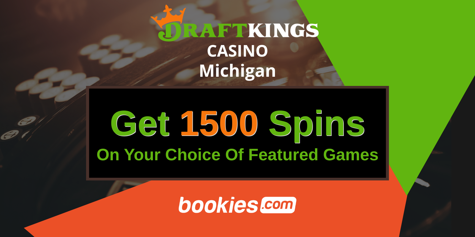 DraftKings Casino Bonus Code MI April 2026 Get 1500 Spins On Your Choice Of Featured Games