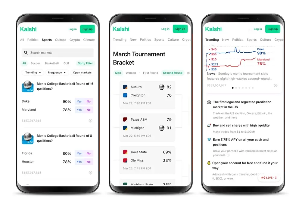 Kalshi app preview