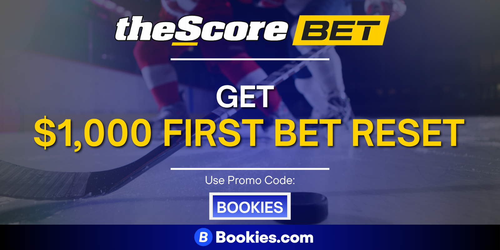 theScore Bet Promo Code BOOKIES: Get $1,000 First Bet Reset for NBA Playoffs (May 12)